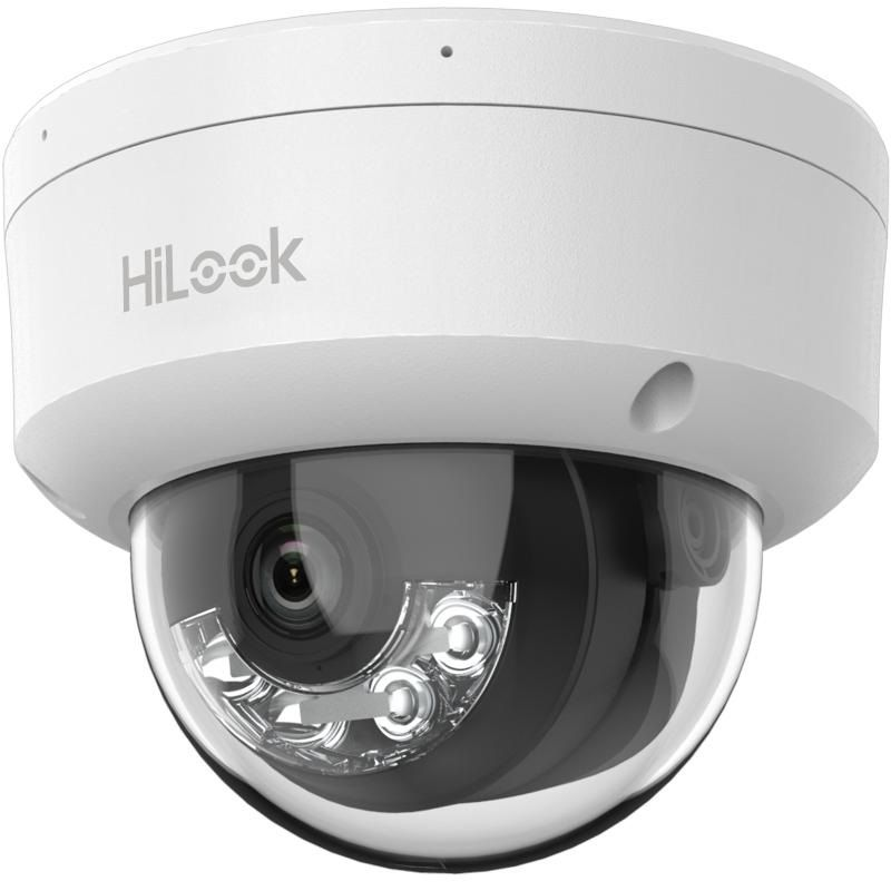 HILOOK-HIKVISION IPC-D120HA-LU 2MP 2.8MM COLORVU 30M IP67 DUAL LIGHT SESLI POE IP DOME KAMERA