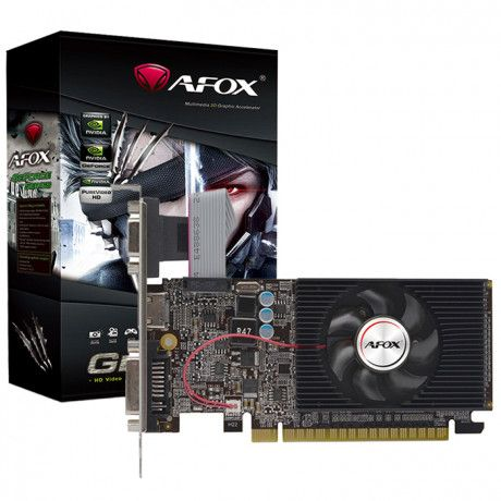 AFOX GEFORCE GT610 2GB DDR3 64 BIT (AF610-2048D3L7-V6) (LP)