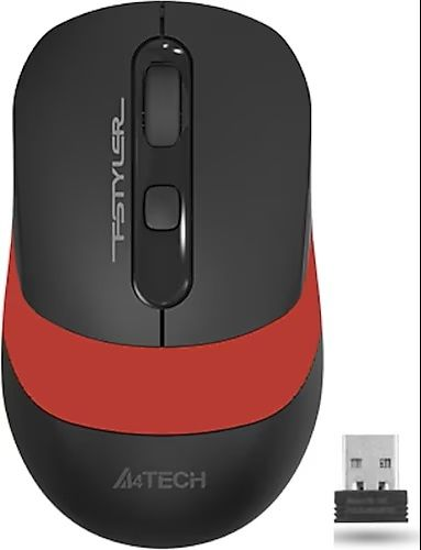 A4 TECH FG10 KIRMIZI NANO KABLOSUZ OPTİK 2000 DPI