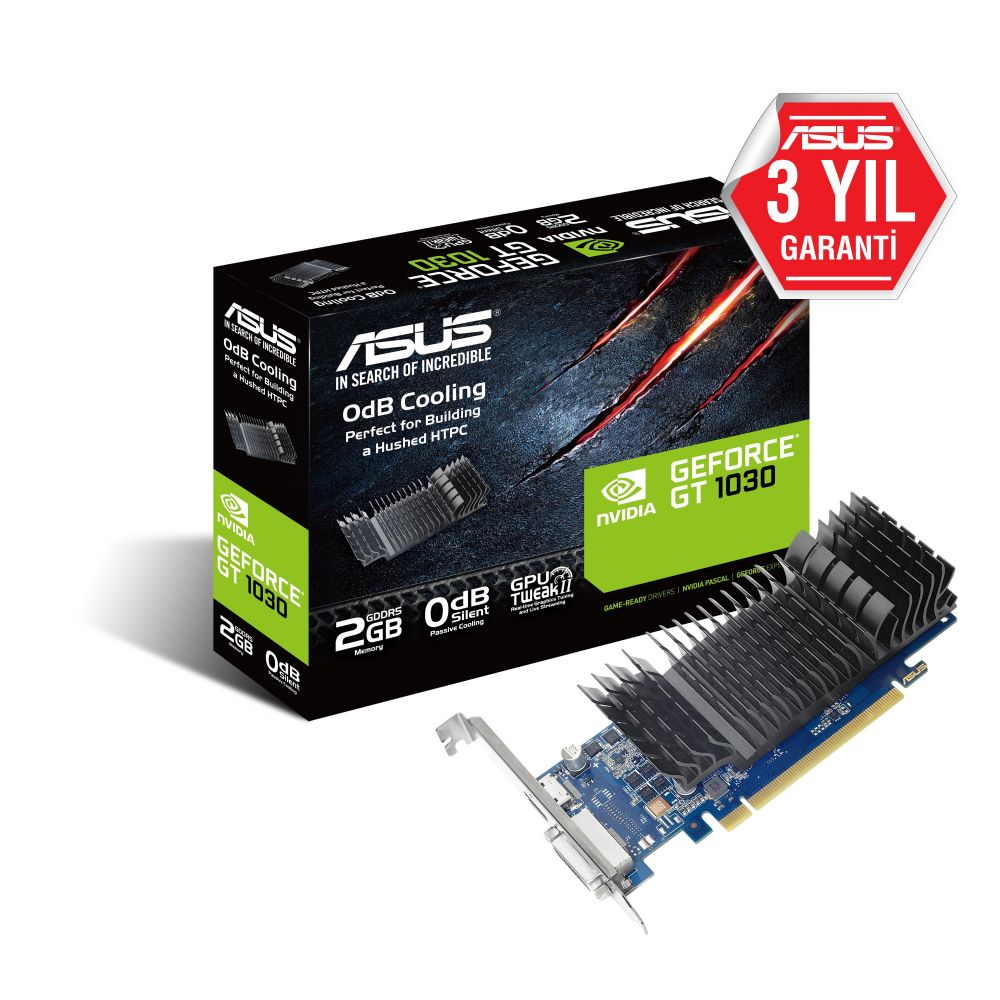 ASUS GT1030 2GB GDDR5 64BIT HDMI/DVI (GT1030-SL-2 G-BRK)