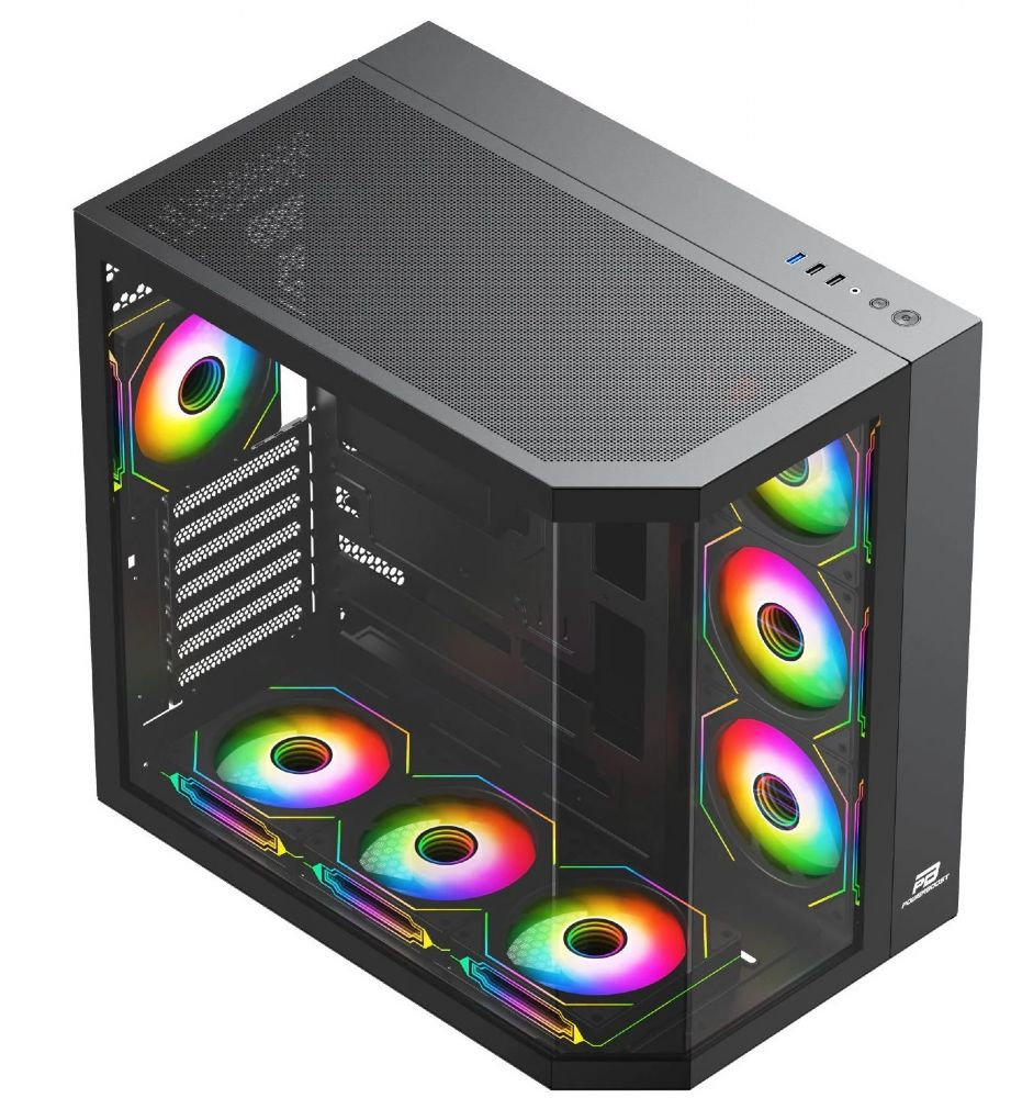 POWERBOOST PBA4375B 750W 80+BRONZE 7X12CM FAN ARGB USB 3.0 MID-T GAMING ATX KASA