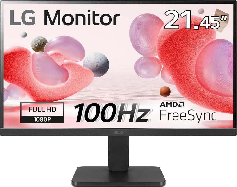LG 22MR410-B 21.5 INC VA 5MS 100HZ VGA HDMI FHD 1920X1080 FREESYNC VESA SIYAH