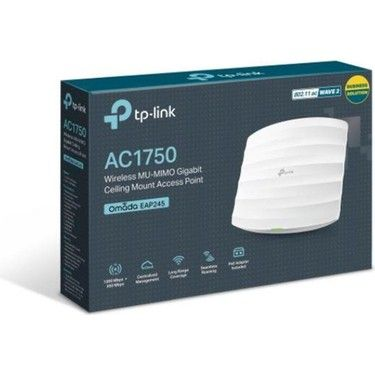 TP-LINK OMADA EAP245 1 PORT AC1750 5GHZ 3X4DBI DUAL BAND TAVAN TIPI ACCESS POINT%0A