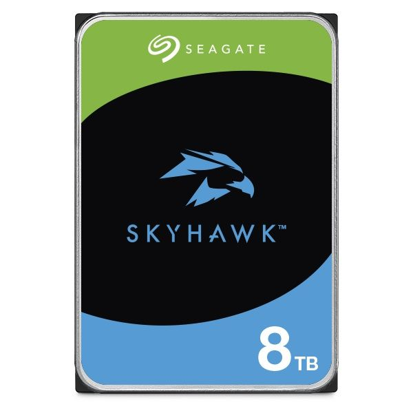 SEAGATE SKYHAWK ST8000VX010 8TB 5400 RPM SATA3 256MB 7X24 GUVENLIK DISKI