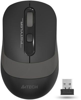 A4 TECH FG10S KABLOSUZ SIYAH-GRI MOUSE