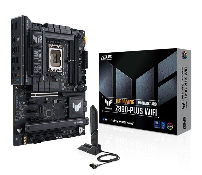 ASUS TUF GAMING Z890-PLUS WIFI 1851P DDR5 SES GLAN DP/HDMI/USB SATA3 USB3.2 ATX
