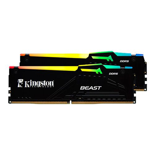 KINGSTON BEAST 32GB(2X16GB) DDR5 6000MHZ RGB GAMING PC RAM (KF560C36BBE2AK2-32TR)