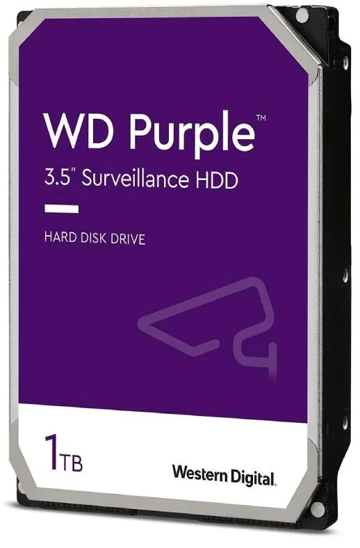 WESTERNDIJITAL WD10PURZ PURPLE 7X24 3.5 INC 1TB 5400 RPM 64MB SATA 6GB/S HDD