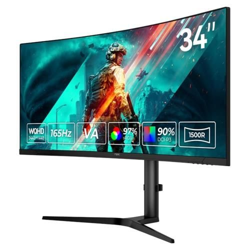 NPC MP3429-Y 34 INC CURVED 165HZ 1MS HOPARLÃƒÂ€“R 2XHDMI/2XDP MONITÃƒÂ€“R