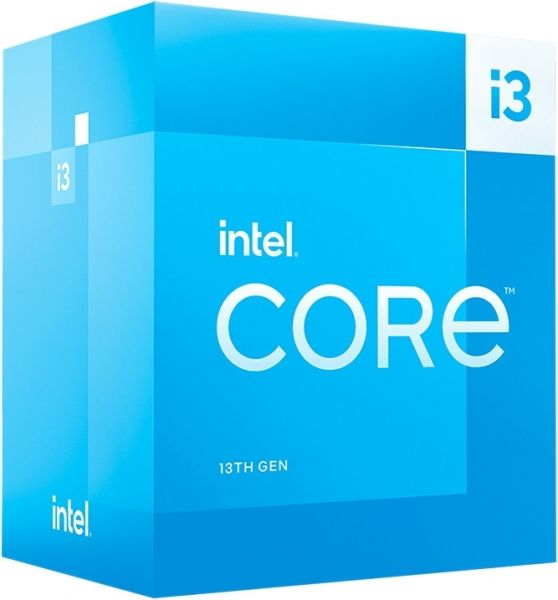 INTEL RAPTORLAKE I3 13100F 3.4GHZ 1700P 12MB BOX (58W) NOVGA 4 CORE