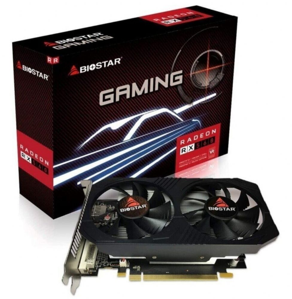 BİOSTAR RX560 4GB 128BİT GDDR5 HDMI DP DVI