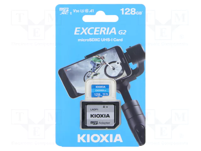 KIOXIA 128GB EXCERIA MICRO SDXC UHS-1 C10 100MB/SN FLASH KART(LMEX2L128GG2)