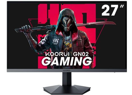 KOORUI GN02 27 INC GAMING 240HZ 1MS HDMI/DP VESA MONITÖR SIYAH