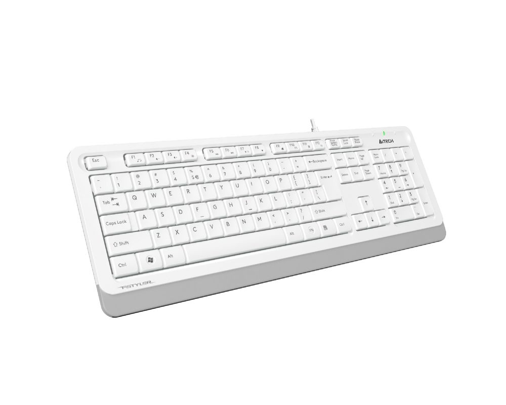 A4 TECH FK10 Q USB BEYAZ TR FN-MULTIMEDYA KLAVYE
