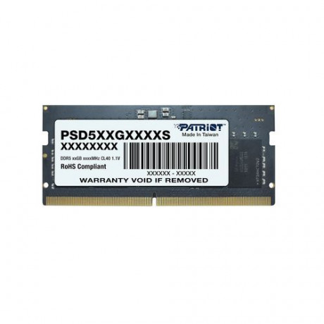 PATRIOT SIGNATURE LINE 16GB (1X16GB) DDR5 5600MHZ CL46 SODIMM RAM (PSD516G560081S)