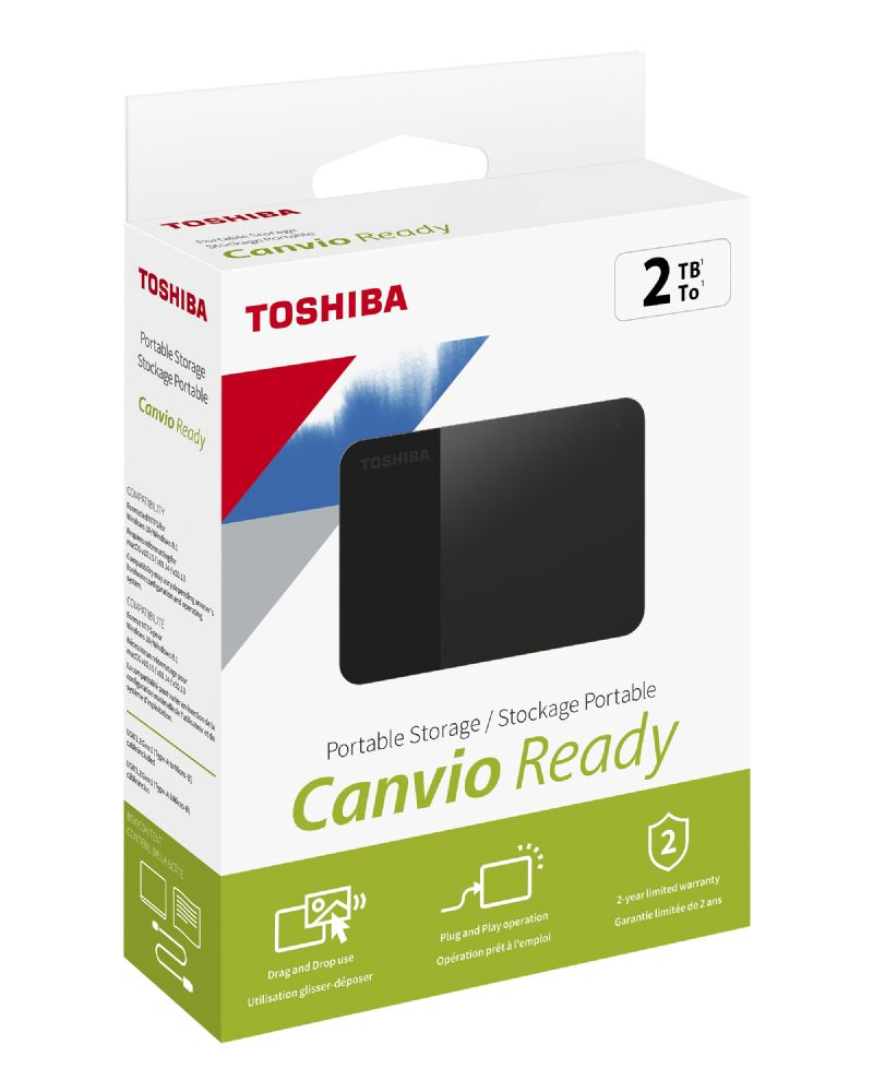TOSHIBA CANVIO BASICS 4TB 2.5 INC USB3.0 SIYAH (HDTB540EK3CA)
