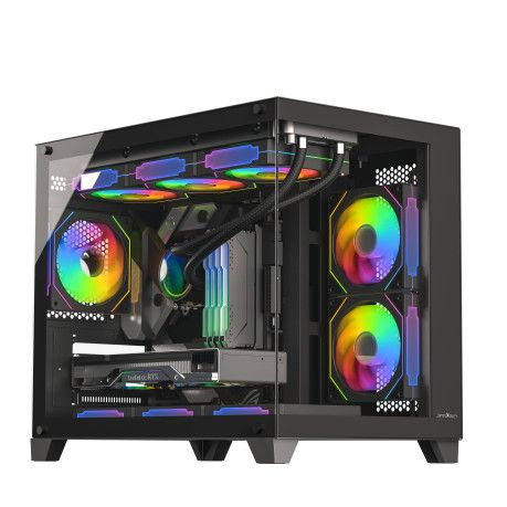 JAMES DONKEY STARK S700 3XARGB TEMPERLI CAM 650W 80+ BRONZE ATX SIYAH GAMING (OYUNCU) KASA