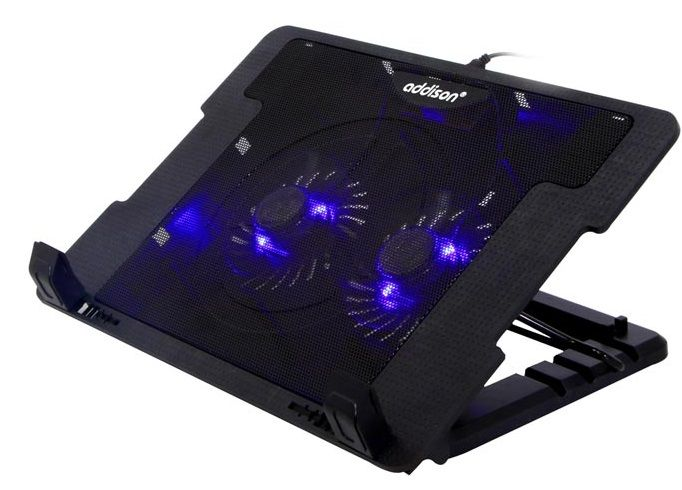 ADDİSON ANC-606 2XFAN LEDLİ 2XUSB PORT NOTEBOOK SOĞUTUCU STAND