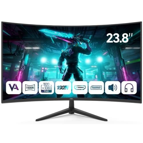 NPC MD240K-V181 23.6 INC CURVED 170HZ 1MS 1920X1080 HDMI/DP MONITÖR