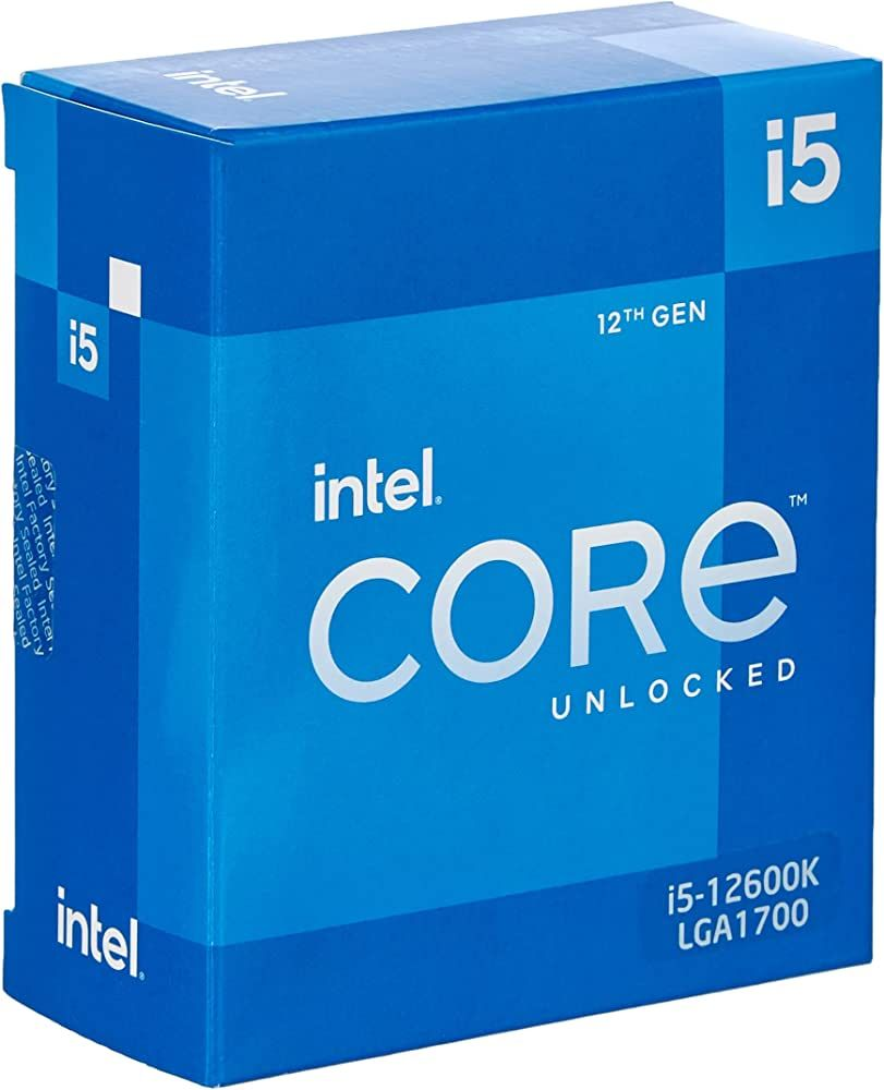 INTEL ALDERLAKE I5-12600K 3.7GHZ 1700P 20MB BOX (125W) UHD770 (FANSIZ) 12 CORE