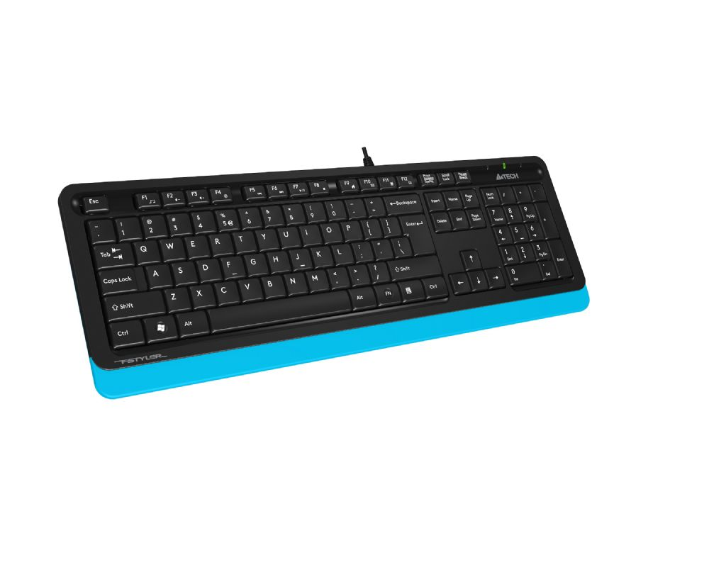 A4 TECH FK10 Q USB MAVI/SIYAH TR FN-MULTIMEDYA KLAVYE