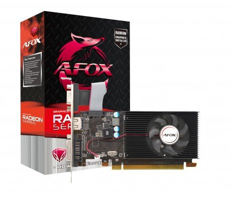 AFOX AFR5230-2048D3L5 R5 230 2GB DDR3 64BIT 1 X -VGA, 1 X HDMI, 1 X DVI