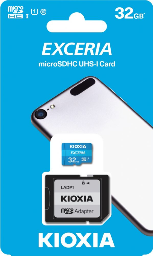 KIOXIA 32GB EXCERIA MICRO SDHC UHS-1 C10 100MB/SN FLASH KART (LMEX1L032GG2)