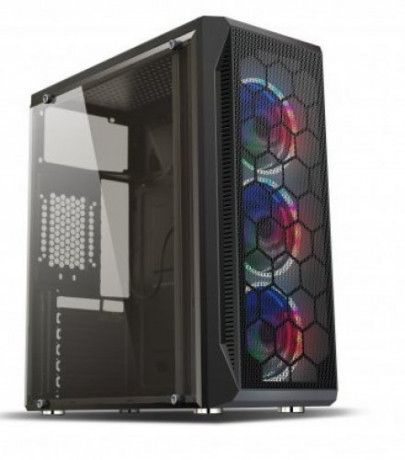 HIPER ZOE GAMING RAINBOW MID ATX KASA 600W