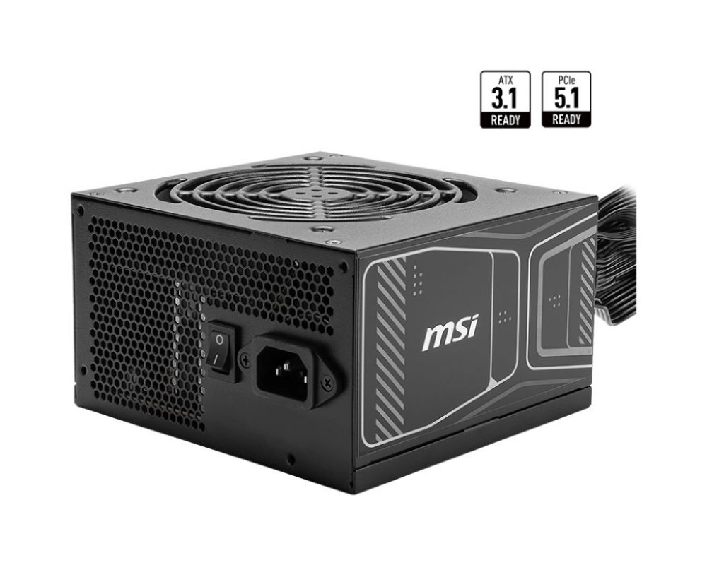 MSI MAG A750GN PCIE5 750W 80+ GOLD POWER SUPPLY